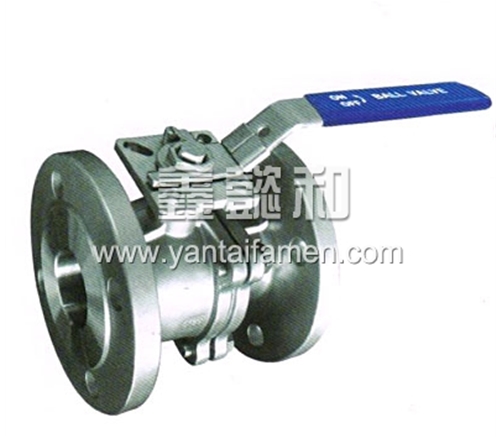 2-PC FLANGE BALL VALVE, FULL BORE, PN16, WITH ISO5211